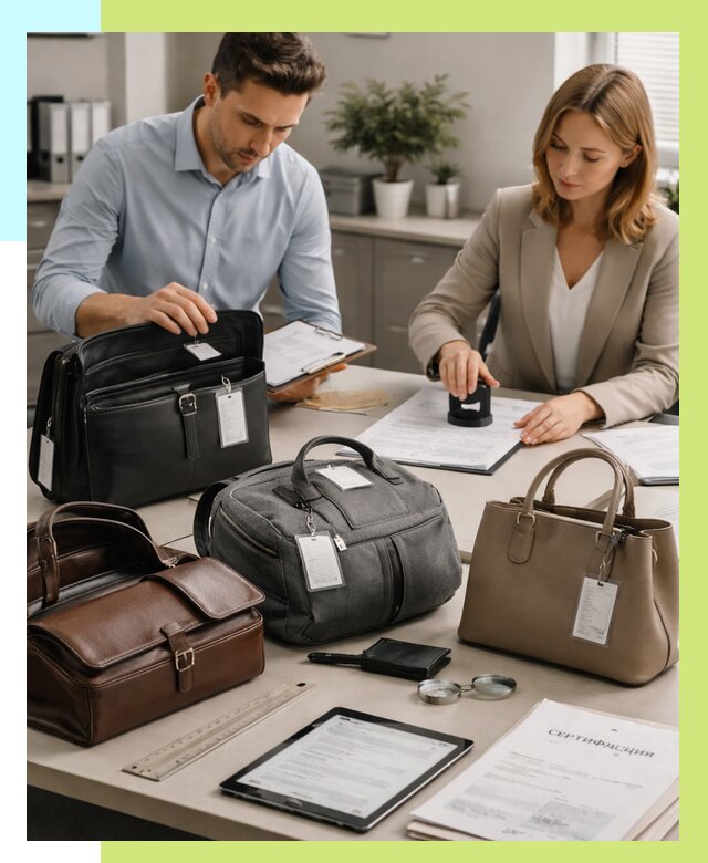 Сертификация сумок в Сарове от 7811 руб. | Алешин-Сро