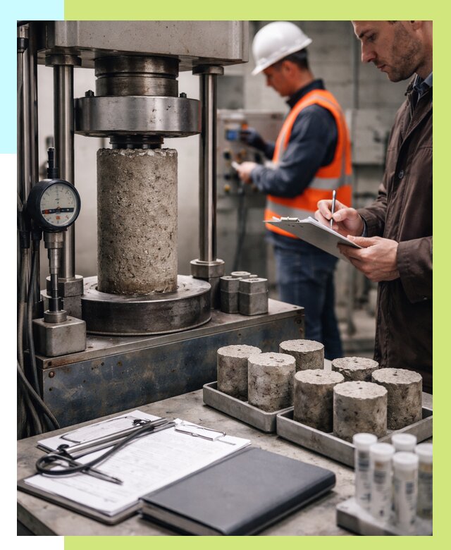 Сертификация бетона в Сарове от 31245 р. сертификат | Алешин-Сро