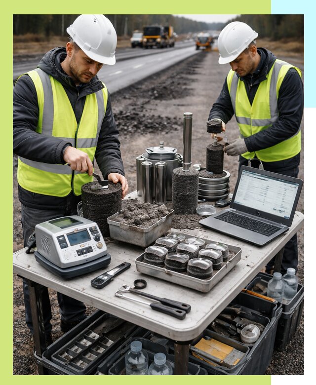 Сертификация асфальта: испытания и подтверждение в Сарове