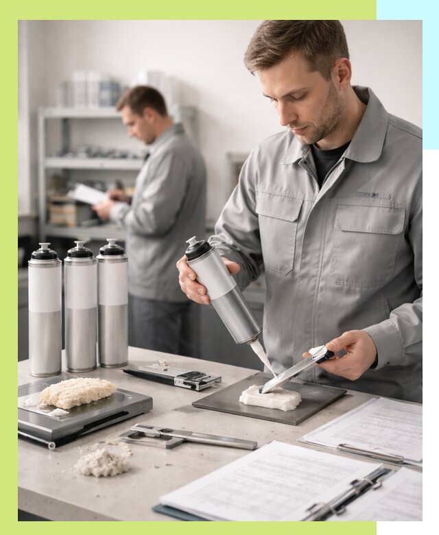 Сертификация монтажной пены и соответствие стандартам в Сарове