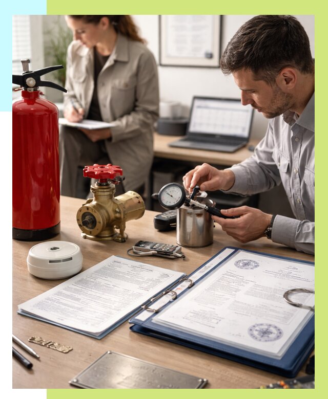 Сертификация пожарного оборудования в Сарове от 15623 р.|Алешин-Сро