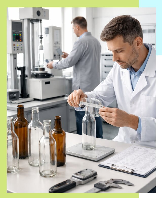 Сертификация стеклянных бутылок и сопутствующей упаковки в Сарове