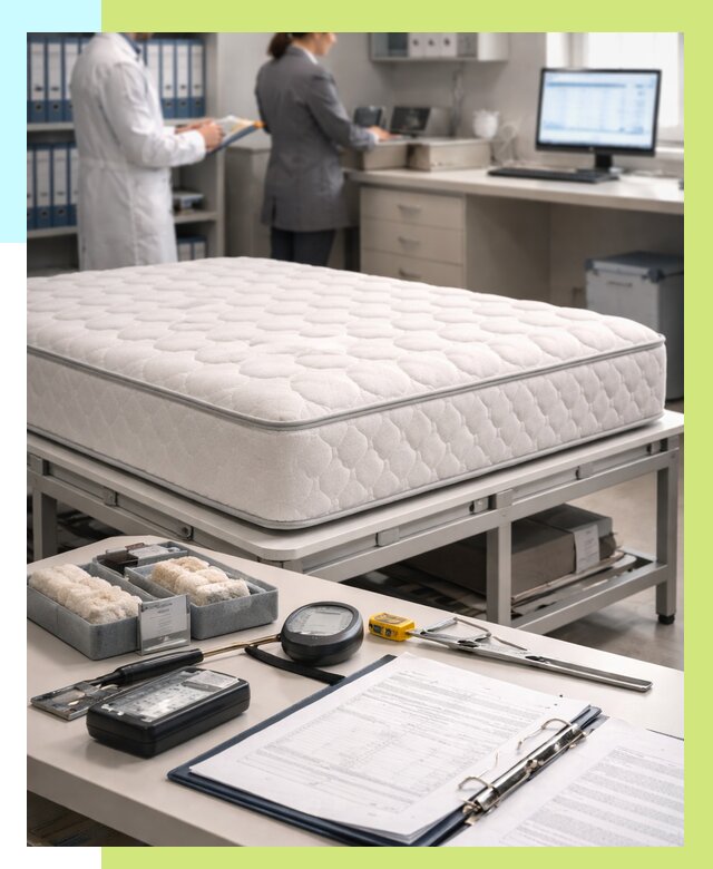 Сертификация матрасов в Сарове от 8853 р. | Алешин-Сро