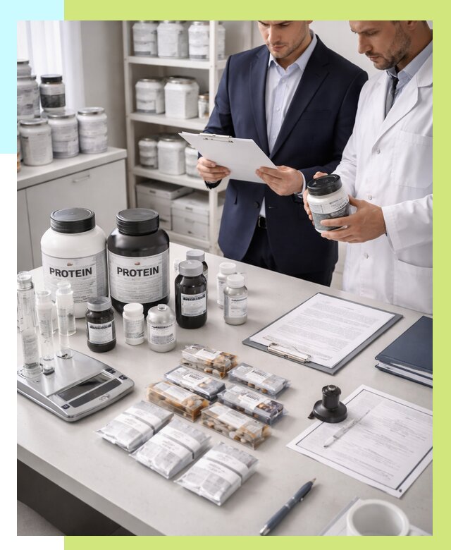 Сертификация спортивного питания в Сарове от 15623 р., Алешин-Сро