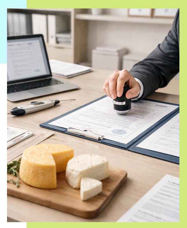 Сертификация сыров в Сарове от 15623 р | Сертификат на сыр Алешин-Сро