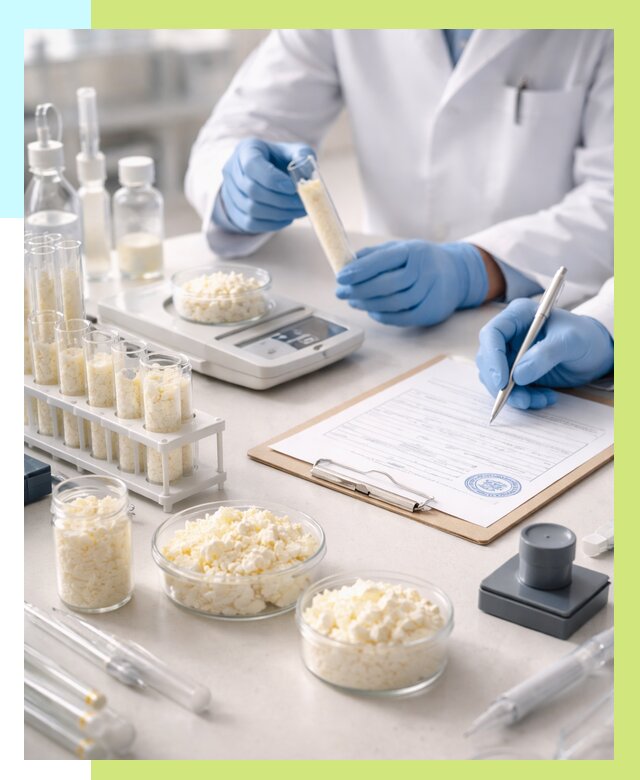 Сертификация творога в Сарове от 12498 р. под ключ | Алешин-Сро