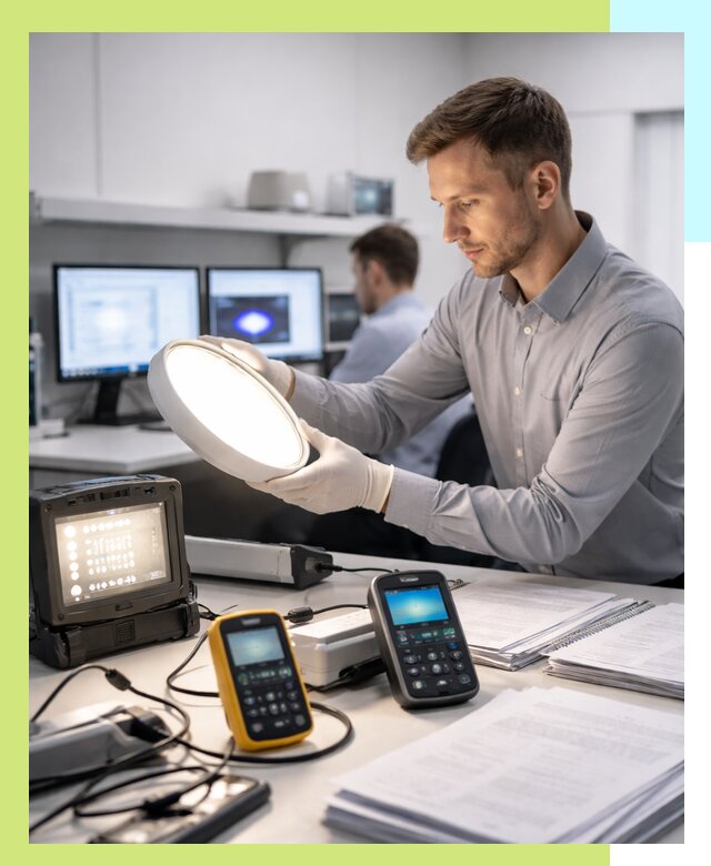 Сертификация светильников в Сарове: испытания и оформление