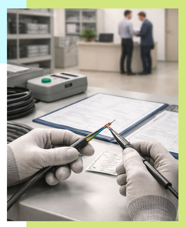 Сертификация провода в Сарове от 18747 р. в Алешин-Сро