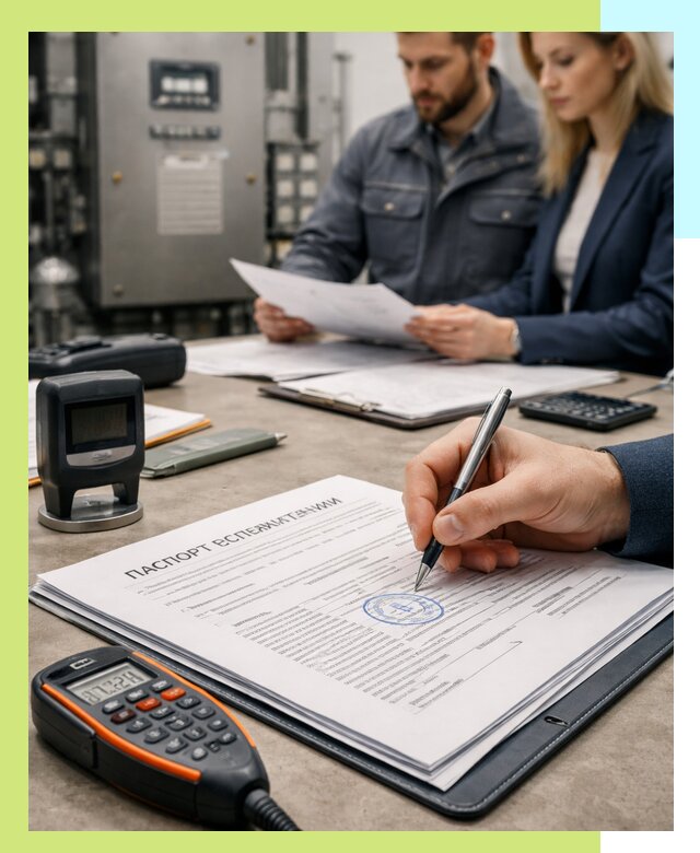 Оформление паспорта эксплуатации оборудования в Сарове