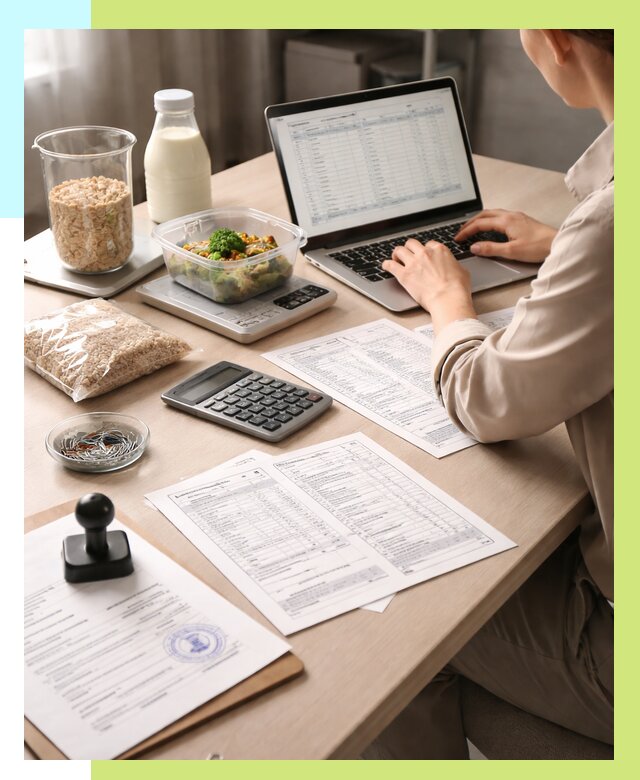 Просчет БЖУ для маркировки в Сарове от 1562 р. | Алешин-Сро