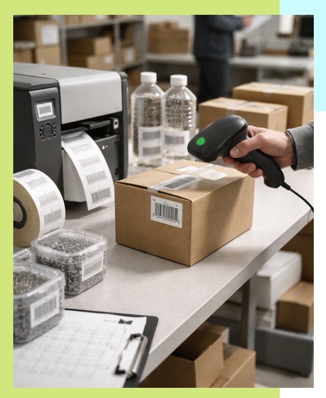 Штрихкодирование продукции и маркировка для продажи в Сарове