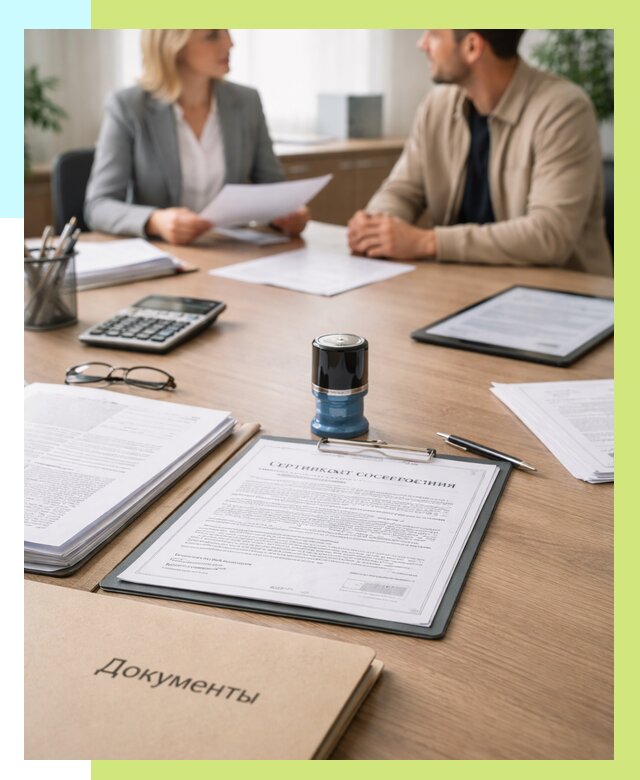 Сертификат соответствия на продукцию в Сарове от 15623 р.|Алешин-Сро