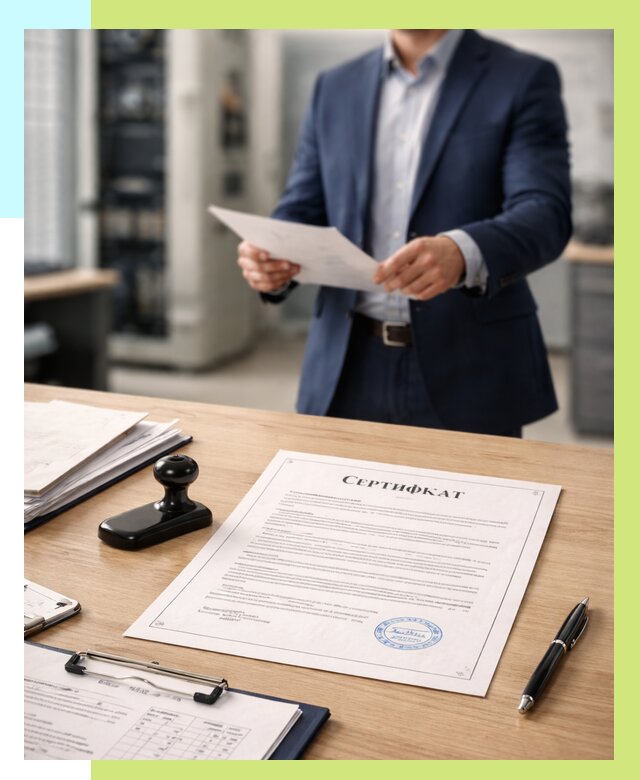 Сертификат на оборудование в Сарове от 15623 р. | Алешин-Сро