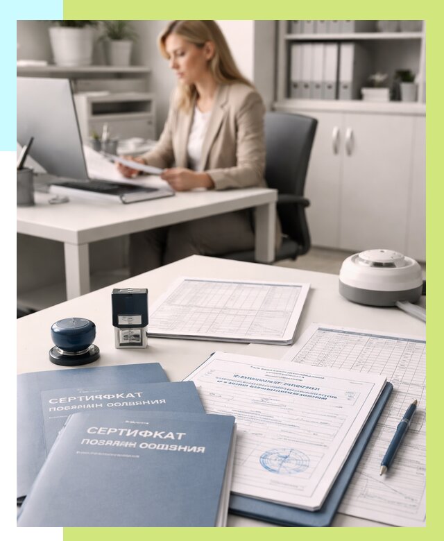 Сертификаты пожарной безопасности в Сарове от 15623 р. | Алешин-Сро