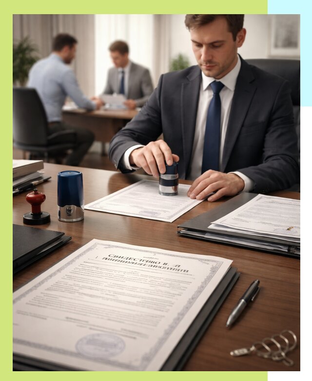 Оформление свидетельства о государственной регистрации в Сарове