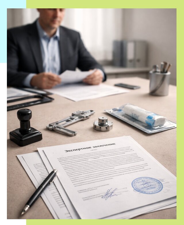 Экспертное заключение на продукцию в Сарове от 8853 р. | Алешин-Сро