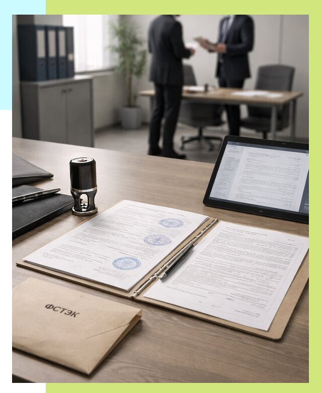 Заключение ФСТЭК в Сарове от 26038 р. Оформить в Алешин-Сро