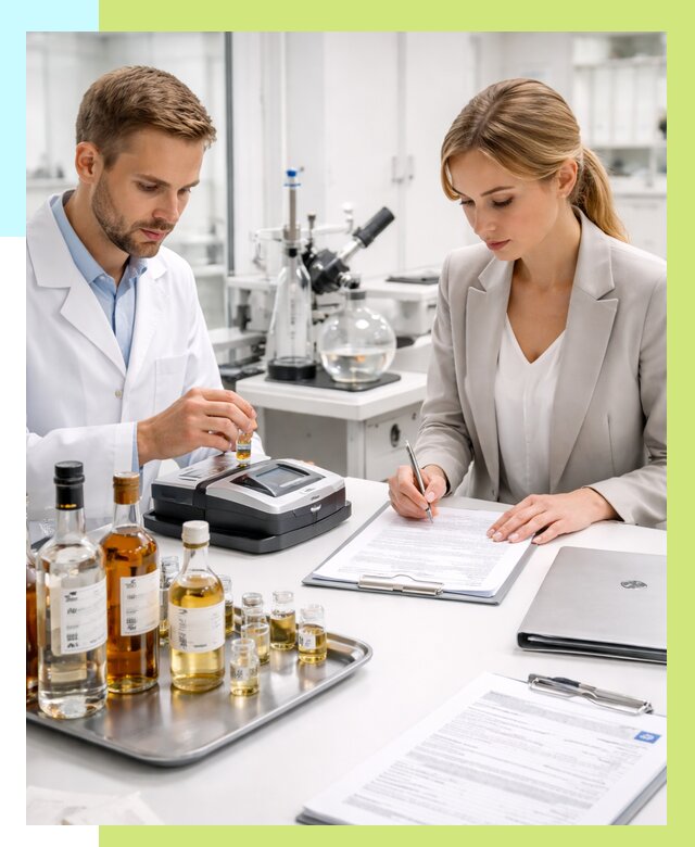 Заключение о спиртосодержании в Сарове, от 5208 р., Алешин-Сро