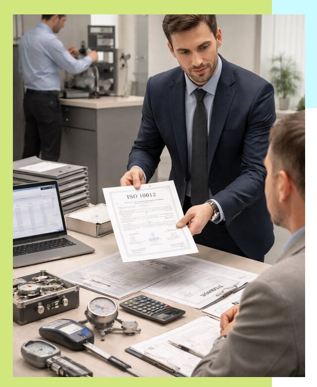 Выдача сертификата ISO 10012 по требованиям метрологии в Сарове