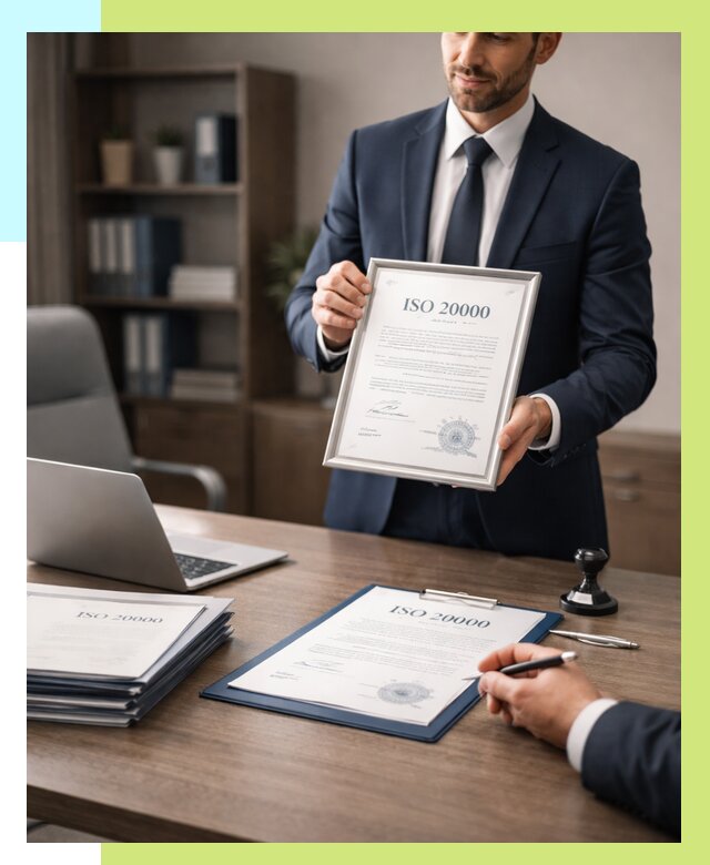 Сертификат ISO 20000 в Сарове под ключ от 124980 р., Алешин-Сро