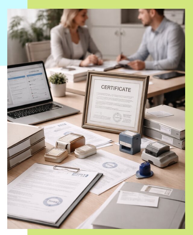 Сертификация компании в Сарове от 46868 р. | Алешин-Сро — заказ